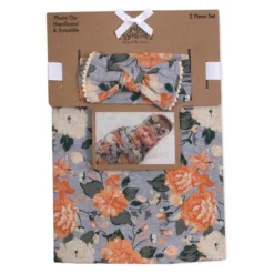Baby Essentials Rose Floral Swaddle Blanket -Graco Sales GUEST 8cda4f5d 5898 4fec baba b57a73260cab