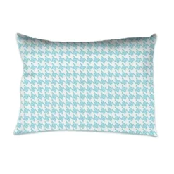 Bacati - Houndstooth Aqua Muslin 3 Pc Toddler Bed Sheet Set 100 Percent Cotton -Graco Sales GUEST 8cebb014 62f5 4284 a436 24c4ca050b1a