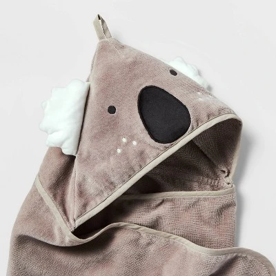 25"x50" Koala Kids' Hooded Towel - Pillowfort™ 4 25"x50" Koala Kids' Hooded Towel - Pillowfort™ - Image 2