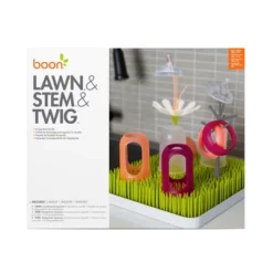 Boon Lawn Bottle Drying Rack - Twig Gray And Stem White -Graco Sales GUEST 90fd35dd e3f9 4dbe b5c4 672981a11998