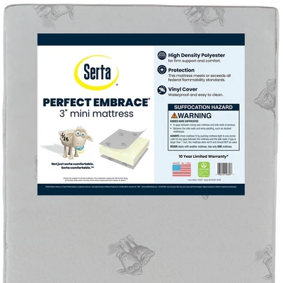 Serta Perfect Embrace Mini Crib Mattress 6 Serta Perfect Embrace Mini Crib Mattress - Image 4