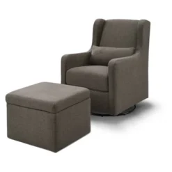 Carter's By DaVinci Adrian Swivel Glider With Storage Ottoman -Graco Sales GUEST 917aefd1 6274 4222 b4d5 8151bf057487