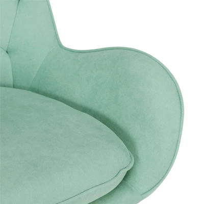 Baby Relax Zander Rocker Chair With Side Storage Pockets Teal 9 Baby Relax Zander Rocker Chair With Side Storage Pockets Teal - Image 7