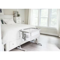 Baby Delight Beside Me Dreamer Deluxe Bassinet And Bedside Sleeper - Quilted Pebble Gray -Graco Sales GUEST 9433a2dd 1c9c 44d7 b36a 85a15d3a6e60