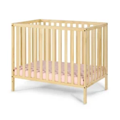 Suite Bebe Palmer 3-in-1 Convertible Mini Crib With Mattress Pad - Natural -Graco Sales GUEST 953e5011 70bc 482e b344 201df22dd8ab