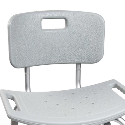 McKesson Bath Bench 19.25" W 11-1/2 Inch Seat Depth 300 Lbs. Weight Capacity 146-12202KD-4, 4 Ct 4 McKesson Bath Bench 19.25" W 11-1/2 Inch Seat Depth 300 Lbs. Weight Capacity 146-12202KD-4, 4 Ct - Image 2