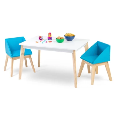 Modern Table And Chair Set Chairs - WildKin 8 Modern Table And Chair Set Chairs - WildKin - Image 6