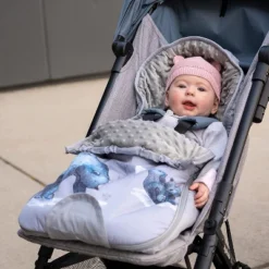 JumpOff Jo Baby Bunting Bag, Stroller Blanket And Sleeping Bag, 100% Cotton With Minky Lining, Mama Bear -Graco Sales GUEST 96c809b5 338e 4e09 a01d c01d08dbfd77