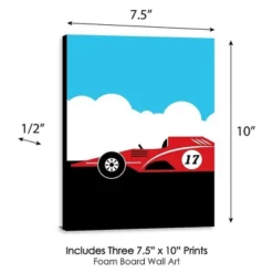 Big Dot Of Happiness Let's Go Racing - Racecar - Nursery Wall Art, Race Car Kids Room Decor & Game Room Home Decor - 7.5 X 10 Inches - Set Of 3 Prints 9 Big Dot Of Happiness Let's Go Racing - Racecar - Nursery Wall Art, Race Car Kids Room Decor & Game Room Home Decor - 7.5 X 10 Inches - Set Of 3 Prints -Graco Sales GUEST 971e5229 8634 44ac 8490 a40c66d8aba8
