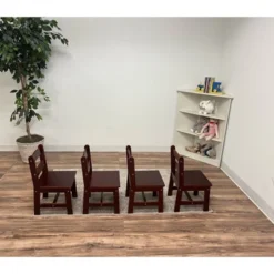 5pc Kids' Rectangle Table And Chair Set - Gift Mark -Graco Sales GUEST 98377bad 8988 4ea1 aca6 d8da37a04046