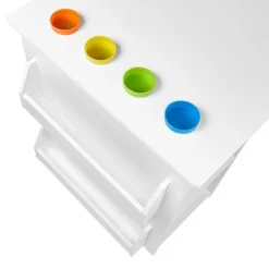 Kids' Art Activity Table With Storage And 2 Bonus Magnetic Display Bars White - RiverRidge Home -Graco Sales GUEST 991e9a0d 5081 4b0f 974c 71af91a44ef4