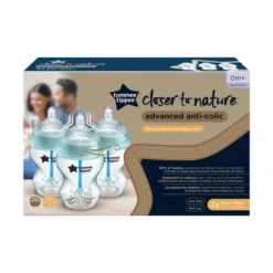 Tommee Tippee Advanced Anti-colic Baby Bottle - Turquoise - 9oz/3pk -Graco Sales GUEST 99907116 7b98 4a0b 9772 89d9f4dde173