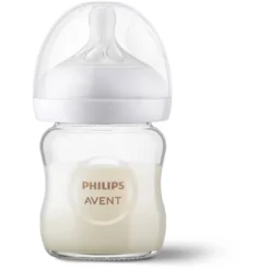Philips Avent Glass Natural Baby Bottle With Natural Response Nipple - Clear - 4oz 30 Philips Avent Glass Natural Baby Bottle With Natural Response Nipple - Clear - 4oz -Graco Sales GUEST 99972894 fc1f 42af 8d18 fb20ed80484e