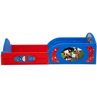 Disney Mickey Mouse Plastic Sleep And Play Toddler Bed With Attached Guardrails - Delta Children 8 Disney Mickey Mouse Plastic Sleep And Play Toddler Bed With Attached Guardrails - Delta Children - Image 6