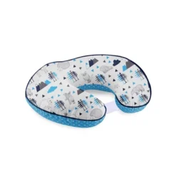 Bacati - 3 Pc Woodlands Aqua/Navy/Gray Boys Hugster Feeding & Infant Support Nursing Pillow -Graco Sales GUEST 9b6c5b8e b290 41ac a3eb d1c536f83db5