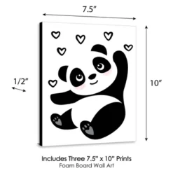 Big Dot Of Happiness Party Like A Panda Bear - Nursery Wall Art, Kids Room Decor And Panda Home Decor - Gift Ideas - 7.5 X 10 Inches - Set Of 3 Prints -Graco Sales GUEST 9bd8ebda 783f 4f57 8cbe 8af32159c20b
