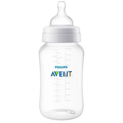 Philips Avent Anti-Colic Baby Bottle - Clear - 11oz/3pk 9 Philips Avent Anti-Colic Baby Bottle - Clear - 11oz/3pk - Image 7