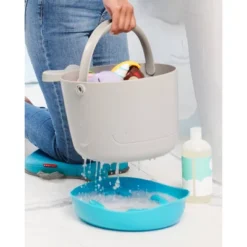 Skip Hop Moby Stowaway Bath Toy Bucket - Gray -Graco Sales GUEST 9ec29ed1 b29b 4a7b b6b0 f2c788baadc4