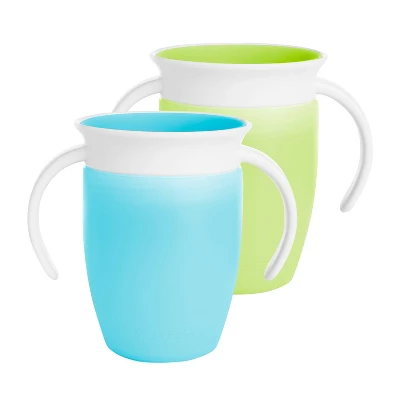 Munchkin Miracle 360° 2pk Trainer Cup - 7oz 7 Munchkin Miracle 360° 2pk Trainer Cup - 7oz - Image 5