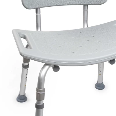McKesson Bath Bench 19.25" W 11-1/2 Inch Seat Depth 300 Lbs. Weight Capacity 146-12202KD-4, 4 Ct 3 McKesson Bath Bench 19.25" W 11-1/2 Inch Seat Depth 300 Lbs. Weight Capacity 146-12202KD-4, 4 Ct