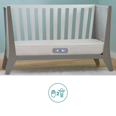 Contours Vibes 2-Stage Soothing Vibrations Crib Mattress And Toddler Mattress - White 14 Contours Vibes 2-Stage Soothing Vibrations Crib Mattress And Toddler Mattress - White - Image 12