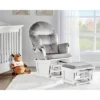 Suite Bebe Madison Glider And Ottoman - White Wood And Gray Fabric 2 Suite Bebe Madison Glider And Ottoman - White Wood And Gray Fabric -Graco Sales GUEST a1bc916e 2e10 4c7b a601 08cf4ba57214