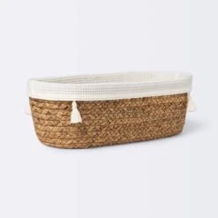 Natural Weave Oval Storage Bin With Waffle Weave Liner - Cloud Island™ -Graco Sales GUEST a3de4f61 51cd 4f96 91ff 73a5dc516147