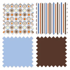 Bacati - Mod Sports Blue Orange Beige Chocolate 3 Pc Crib Bedding Set 11 Bacati - Mod Sports Blue Orange Beige Chocolate 3 Pc Crib Bedding Set -Graco Sales GUEST a3e479f6 4f38 40fb a58a 212e852d5f65