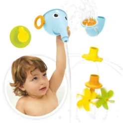Yookidoo FunElefun Fill 'N' Sprinkle Bath Toy - Blue -Graco Sales GUEST a45731f7 2615 4159 af60 2d84fdece61b