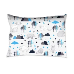 Bacati - Woodlands Aqua/Navy/Gray 4 Pc Toddler Bedding Set 16 Bacati - Woodlands Aqua/Navy/Gray 4 Pc Toddler Bedding Set -Graco Sales GUEST a5037a64 f175 4b18 a480 114c4d57bca3