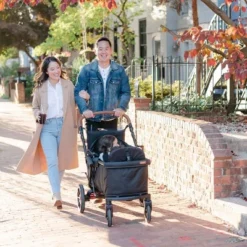 Larktale Sprout Single-to-Double Stroller/Wagon - Expandable And Foldable Stroller Wagon For Kids With Canopy, Storage, And Accessories - Byron Black -Graco Sales GUEST a58c3cfc 8691 4f0f b18a 56a580650dd8