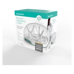 Nanobebe Baby Bottles Sippy Cups & Accessories Microwave Steam Sterilizer