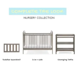 Little Seeds Sierra Ridge Ashton Guard Rail For Toddler Bed, Gray -Graco Sales GUEST a63d6a31 8c65 4f00 9131 cab6a3c0e105