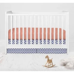 Bacati - Emma Coral Mint Navy 10 Pc Crib Bedding Set With 2 Crib Fitted Sheets 16 Bacati - Emma Coral Mint Navy 10 Pc Crib Bedding Set With 2 Crib Fitted Sheets -Graco Sales GUEST a65c34a6 7b31 48fb b945 acf8da8cd276 1