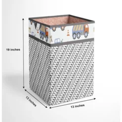 Bacati - Construction Multicolor Boys Collapsible Laundry Hamper 9 Bacati - Construction Multicolor Boys Collapsible Laundry Hamper -Graco Sales GUEST a745a971 3ac5 4044 9f19 260fa19ed9c0