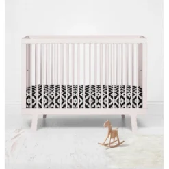 Bacati - Black Aztec Print Diamonds 100 Percent Cotton Universal Baby US Standard Crib Or Toddler Bed Fitted Sheet 9 Bacati - Black Aztec Print Diamonds 100 Percent Cotton Universal Baby US Standard Crib Or Toddler Bed Fitted Sheet -Graco Sales GUEST a79678d8 7175 4668 b89a 67d687f0ab86
