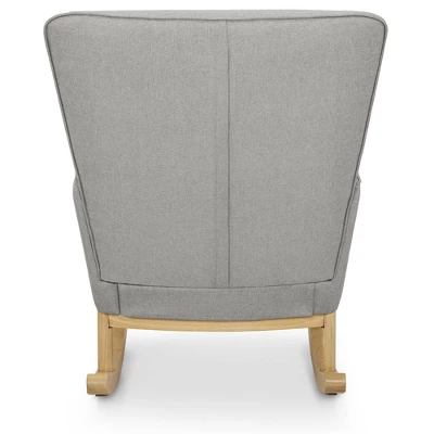 Delta Children Colby Rocking Chair - French Gray And Natural 11 Delta Children Colby Rocking Chair - French Gray And Natural - Image 9