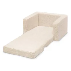 Delta Children Kids' Cozee Flip-Out Sherpa 2-in-1 Convertible Chair -Graco Sales GUEST a8280c36 2c1a 438f 9aee 7a17e1118e36