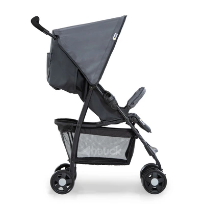 Hauck Sport T13 Lightweight Compact Foldable Stroller Pushchair With UV Protected Canopy And Swiveling And Lockable Front Wheels, Charcoal Stone 6 Hauck Sport T13 Lightweight Compact Foldable Stroller Pushchair With UV Protected Canopy And Swiveling And Lockable Front Wheels, Charcoal Stone - Image 4