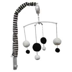 Bacati - Dots Stripes Black/White 10 Pc Crib Bedding Set With 2 Crib Fitted Sheets -Graco Sales GUEST a9136192 366d 4b9a ac74 cc21def597cb 1