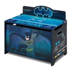 Delta Children Batman Deluxe Toy Box - Greenguard Gold Certified -Graco Sales GUEST a97820cb 6322 495c b27a 37785aeb63a8