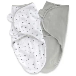 Ely's & Co. Adjustable Swaddle Blanket Infant Baby Wrap 2 Pack -Graco Sales GUEST a97beee1 8aac 419f a289 0428a2f7ad64