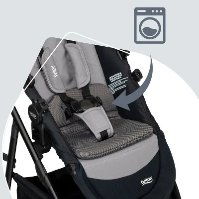 Britax Brook+ Modular Baby Stroller - Graphite Onyx 5 Britax Brook+ Modular Baby Stroller - Graphite Onyx - Image 3