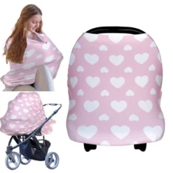 KeaBabies Baby Car Seat Cover, All-in-1 Nursing Cover, Car Seat Covers For Babies, Infant Car Seat Cover -Graco Sales GUEST ac2aadd7 5c35 45d2 ab1a e8dac4bc7bbe