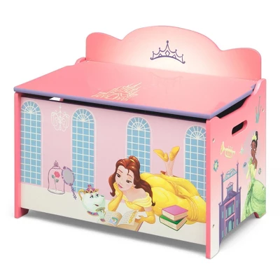 Delta Children Disney Princess Deluxe Toy Box - Greenguard Gold Certified 4 Delta Children Disney Princess Deluxe Toy Box - Greenguard Gold Certified - Image 2