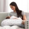 Boppy Original Support Nursing Pillow - Gray Cable Stitch -Graco Sales GUEST af1be483 0ae7 4b52 9bc0 bf7c2bdba592