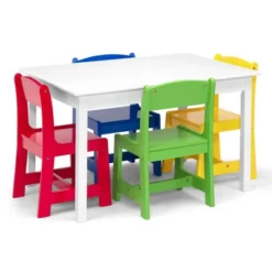 Delta Children MySize Kids' Table With 4 Chairs - Greenguard Gold Certified -Graco Sales GUEST af3c406d f928 47c5 8349 acff159f4096