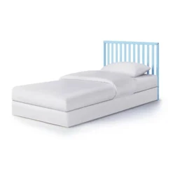Suite Bebe Palmer 3-in-1 Convertible Mini Crib With Mattress Pad - Blue -Graco Sales GUEST b02ba05b 7cea 48a1 bbaa 63f588548c0d