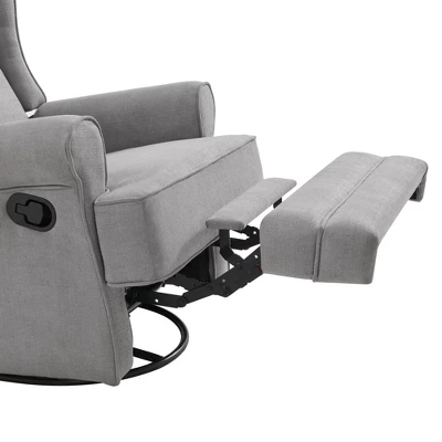 Oxford Baby Teegan Nursery Swivel Glider Recliner Chair 7 Oxford Baby Teegan Nursery Swivel Glider Recliner Chair - Image 5