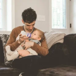 Lansinoh Baby Bottles For Breastfeeding Babies With 3 Medium Flow Nipples (Size 3M) - 8oz/3ct -Graco Sales GUEST b0edba47 d2c4 4137 b68d a472a4c2b356